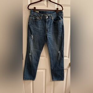LEVI PREMIUM~MEN’S DISTRESSED JEANS~ 32/30~